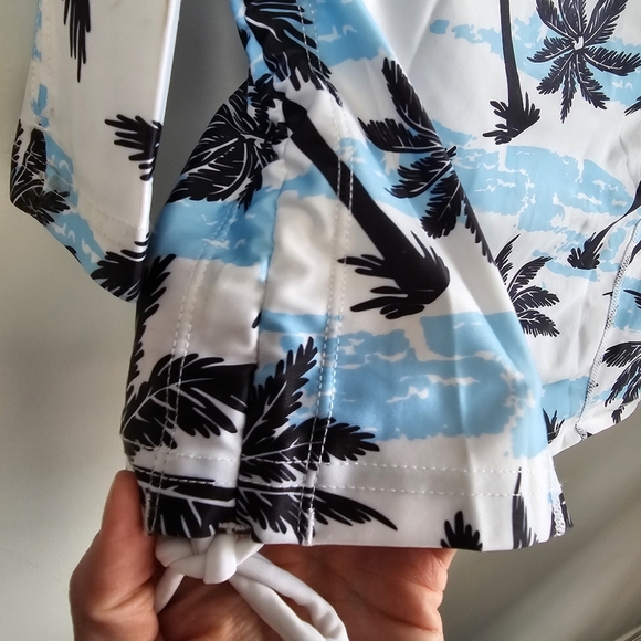 Hiskywin Long Sleeve Rash Guard Swim Top UV Sun Protection Small - Picture 5 of 12